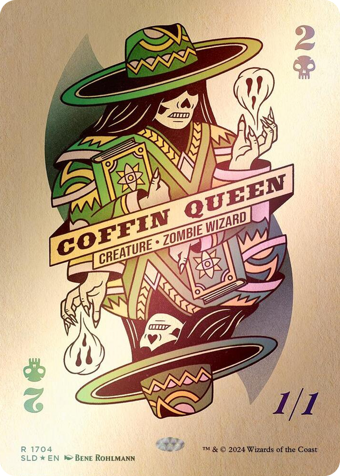 Coffin Queen (Rainbow Foil) #1704 R - Secret Lair Drop Series Pokemon card