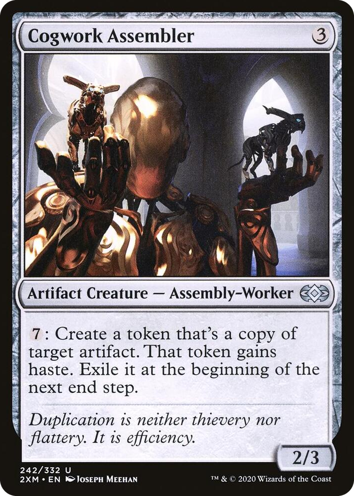0242 Cogwork Assembler U Double Masters