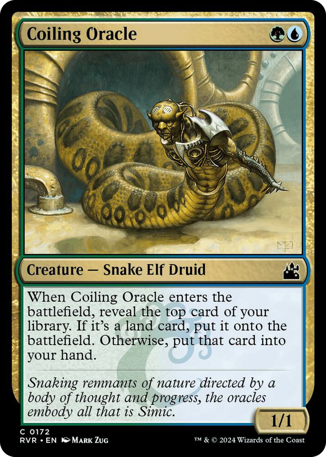 0172 Coiling Oracle C Ravnica Remastered