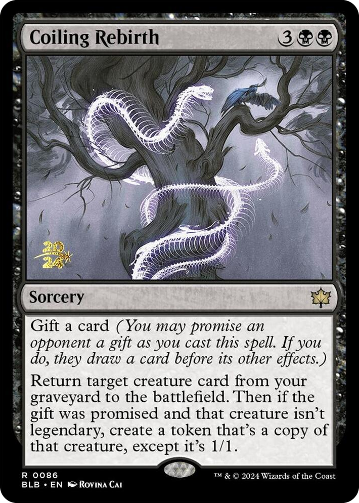 0086 Coiling Rebirth R Prerelease Cards