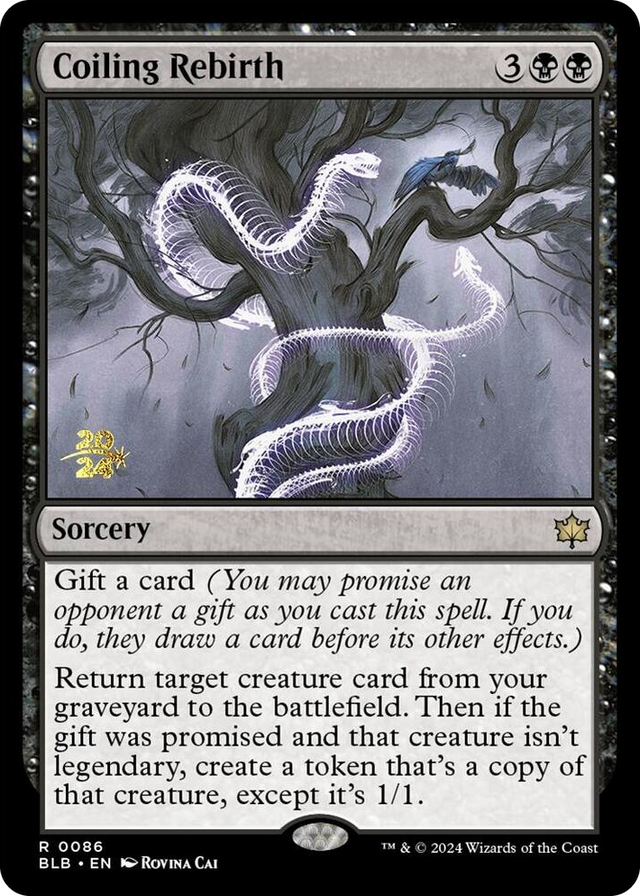 0086 Coiling Rebirth R Prerelease Cards