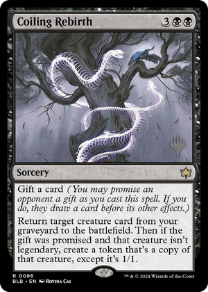 0086 Coiling Rebirth R Promo Pack: Bloomburrow