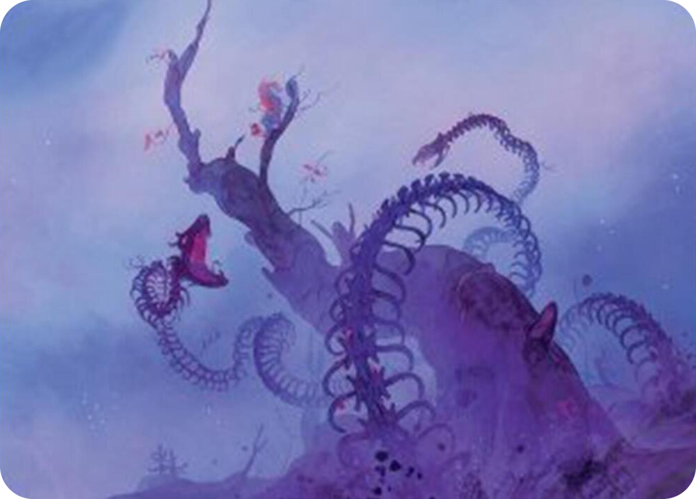 0044 Coiling Rebirth Art Card S Art Series: Bloomburrow