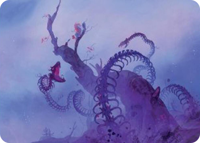 0044 Coiling Rebirth Art Card S Art Series: Bloomburrow