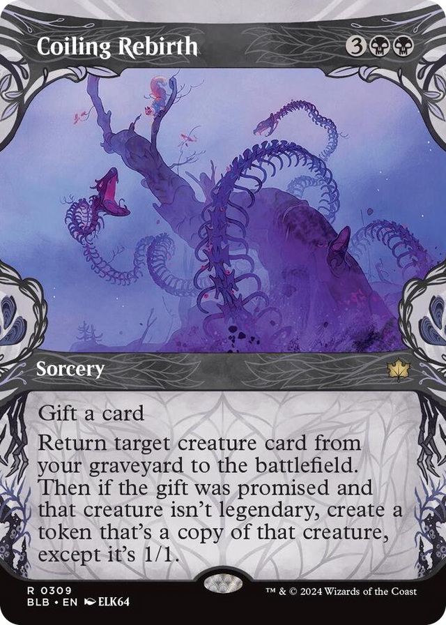 0309 Coiling Rebirth (Showcase) R Bloomburrow