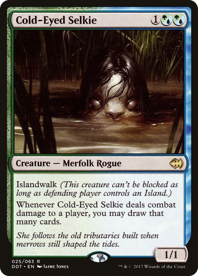0025 Cold-Eyed Selkie R Duel Decks: Merfolk vs. Goblins