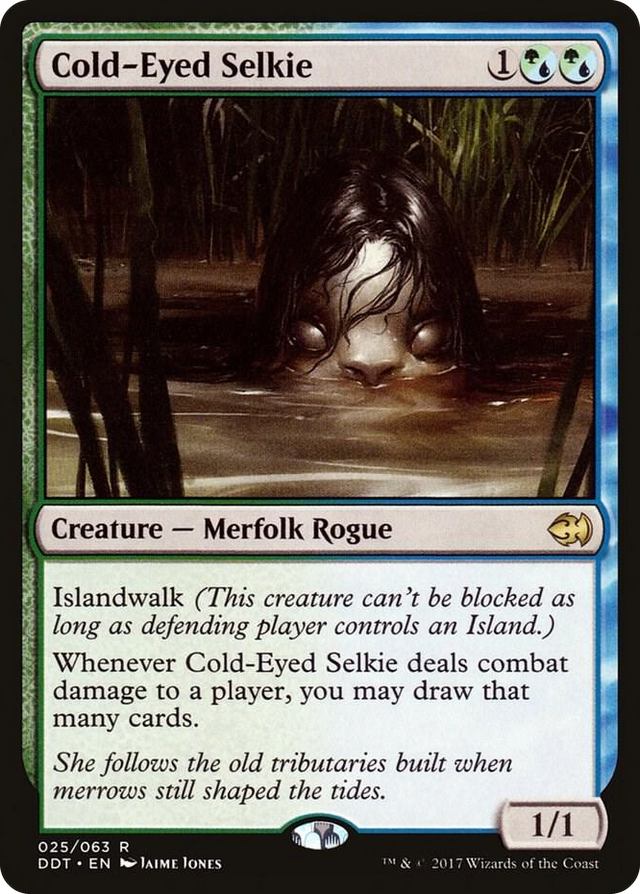 0025 Cold-Eyed Selkie R Duel Decks: Merfolk vs. Goblins