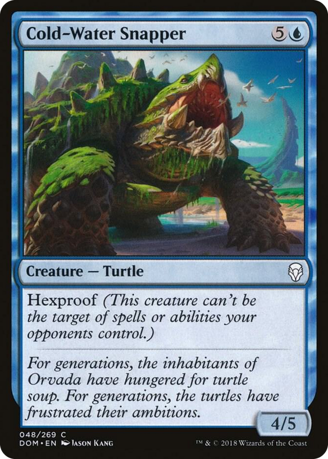 0048 Cold-Water Snapper C Dominaria