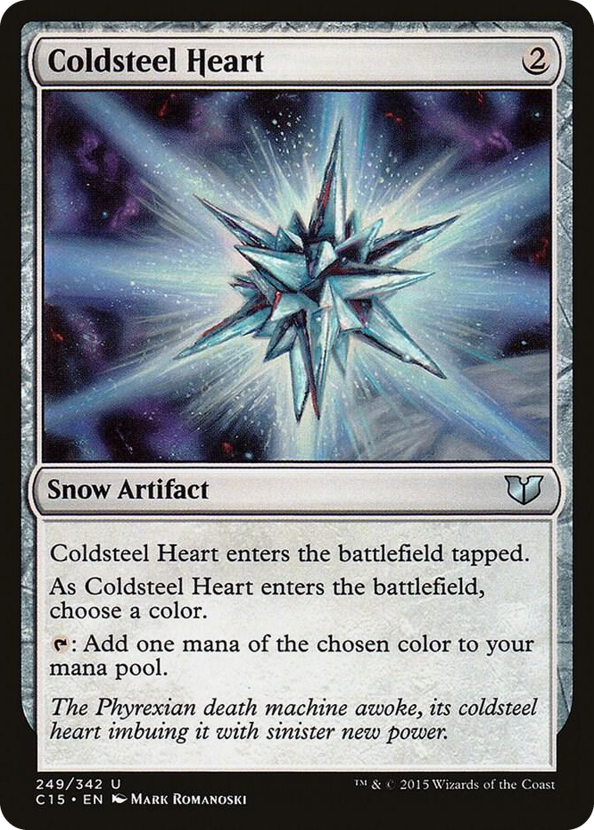 Coldsteel Heart #249 U - Commander 2015 Pokemon card