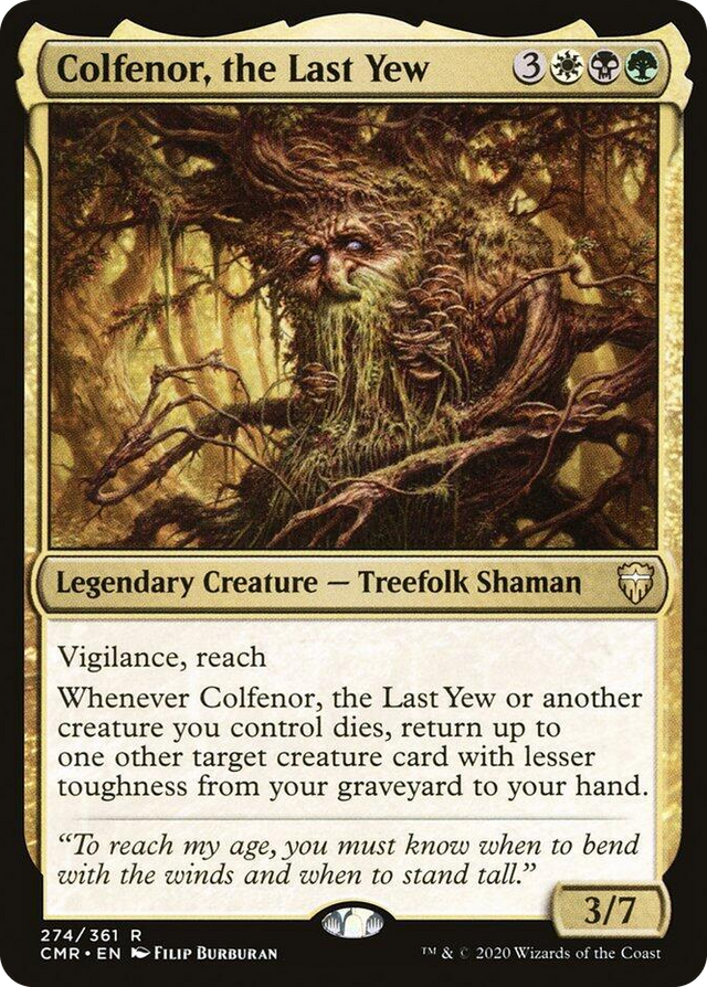 0274 Colfenor, the Last Yew R Commander Legends