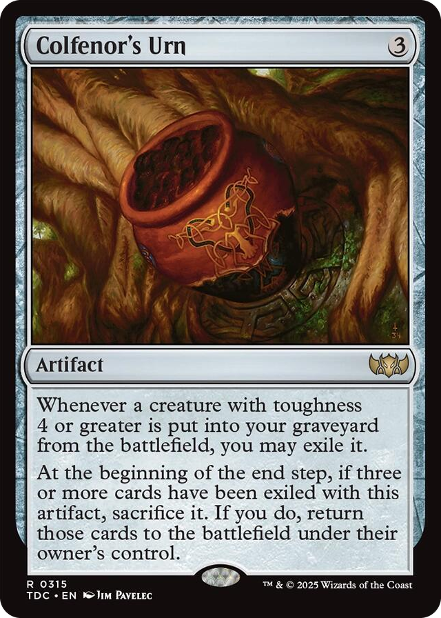 0315 Colfenor's Urn R Commander: Tarkir: Dragonstorm