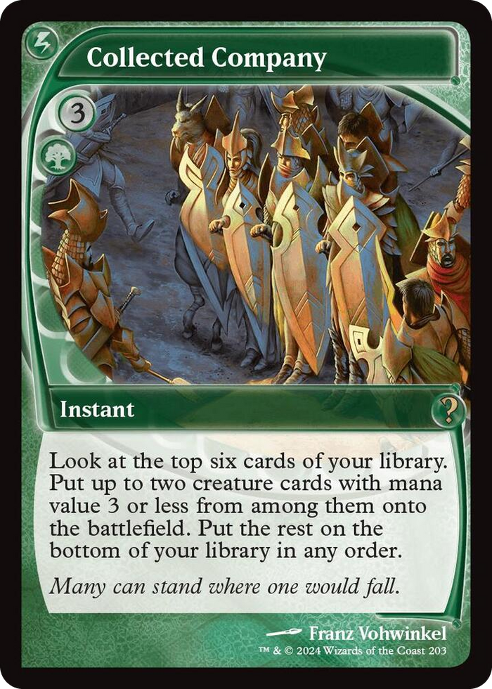 Collected Company (Future Sight) #203 R - Mystery Booster 2 Pokemon card