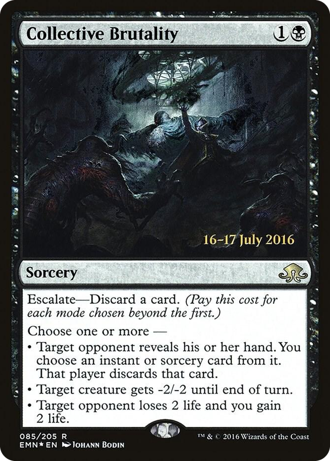 Collective Brutality #85 R - Prerelease Cards Pokemon card