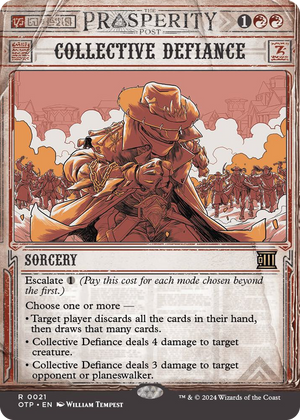 0021 Collective Defiance R Outlaws of Thunder Junction: Breaking News