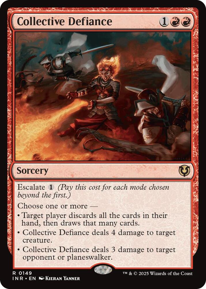 0149 Collective Defiance R Innistrad Remastered