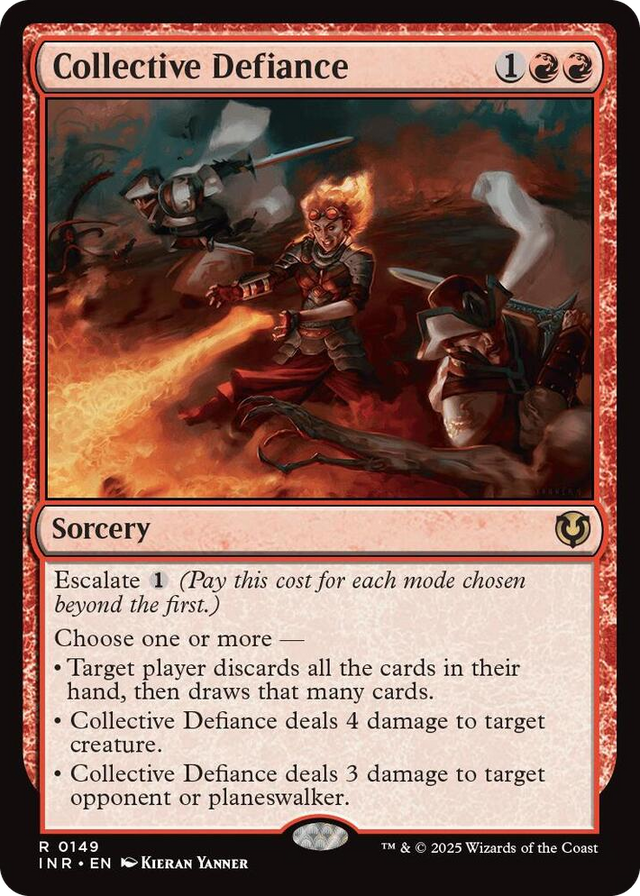 0149 Collective Defiance R Innistrad Remastered