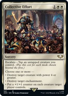 0183 Collective Effort R Universes Beyond: Warhammer 40,000