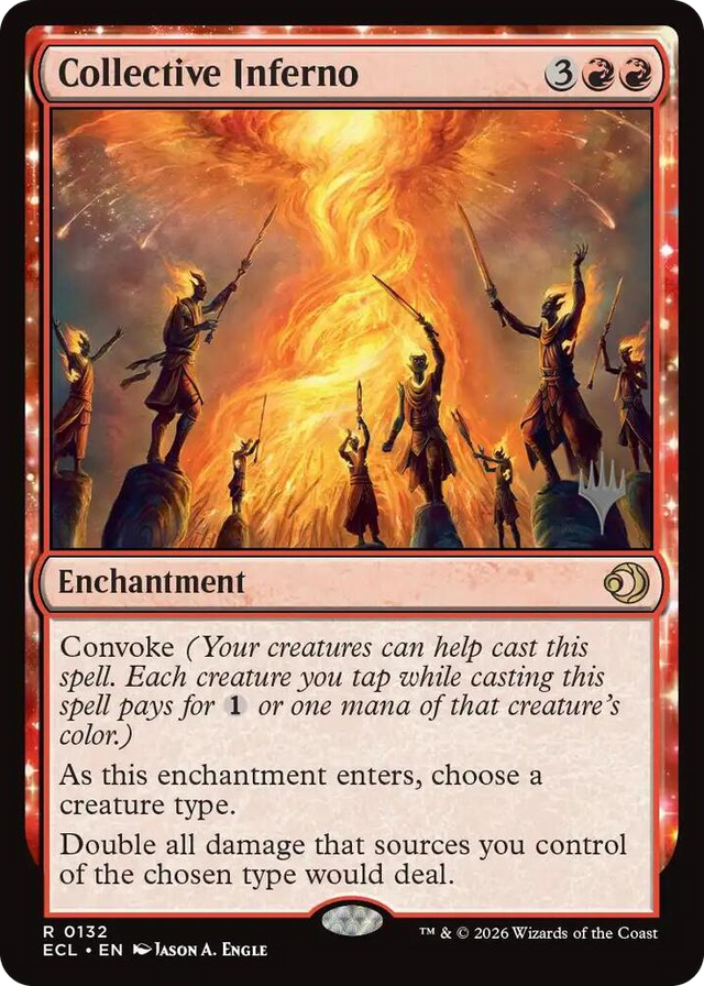 0132 Collective Inferno R Promo Pack: Lorwyn Eclipsed