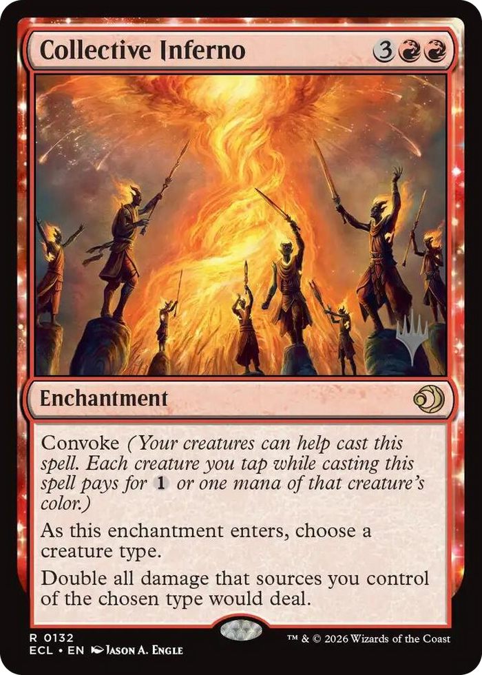 Collective Inferno #132 R - Promo Pack: Lorwyn Eclipsed Pokemon card