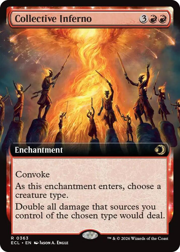 Collective Inferno (Extended Art) #363 R - Lorwyn Eclipsed Pokemon card