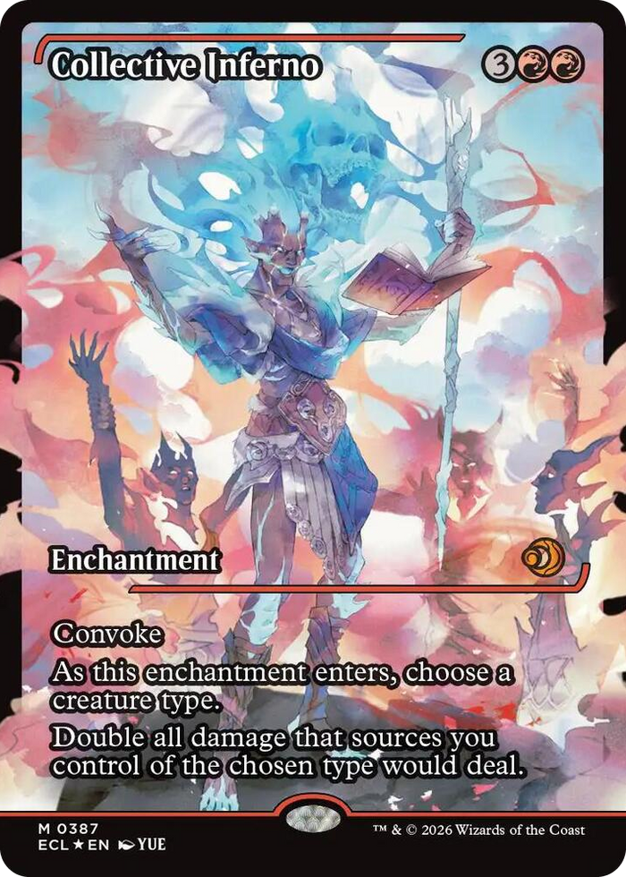 Collective Inferno (Showcase) #387 M - Lorwyn Eclipsed Pokemon card
