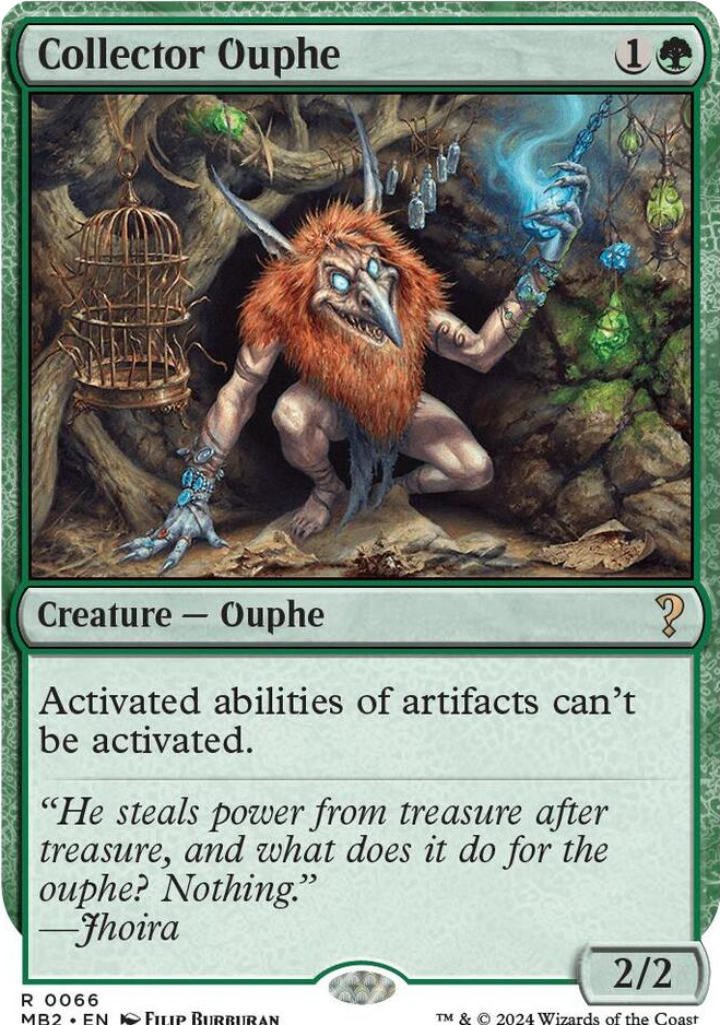 0066 Collector Ouphe (White Border) R Mystery Booster 2