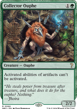 0066 Collector Ouphe (White Border) R Mystery Booster 2