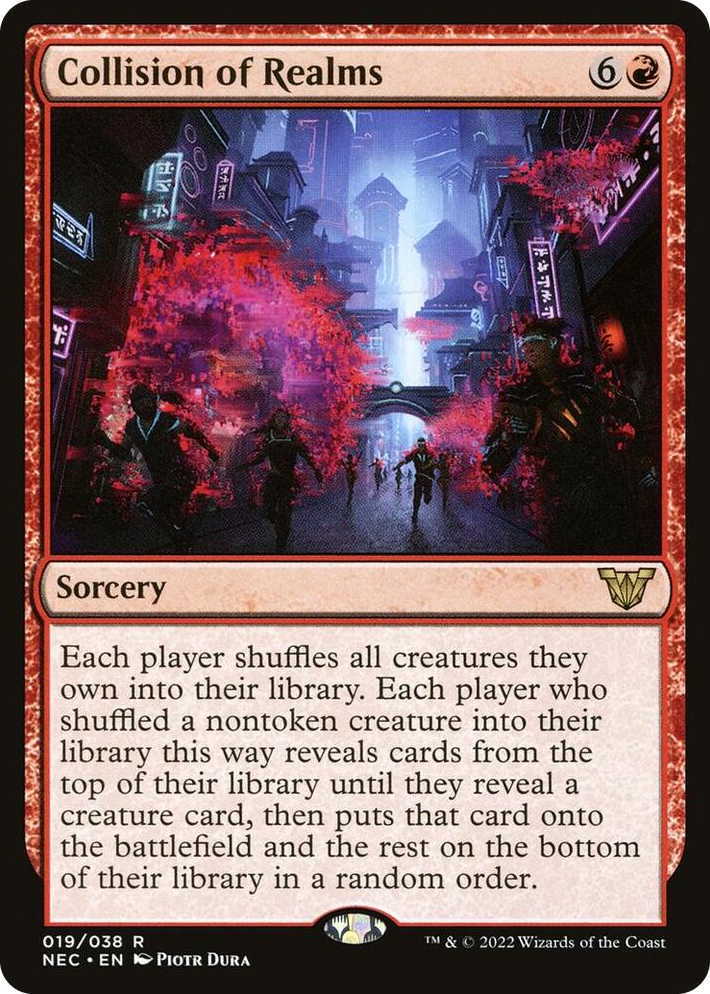 0019 Collision of Realms R Commander: Kamigawa: Neon Dynasty