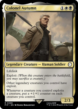 0098 Colonel Autumn R Universes Beyond: Fallout