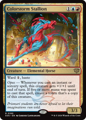 0180 Colorstorm Stallion R Promo Pack: Secrets of Strixhaven