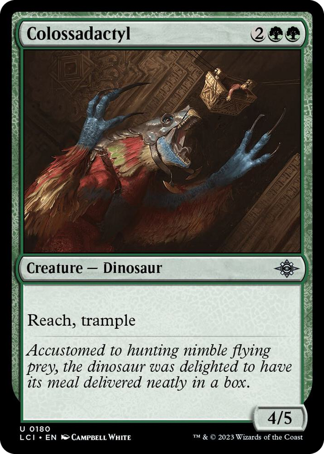 0180 Colossadactyl U The Lost Caverns of Ixalan