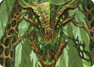 0008 Colossal Dreadmask Art Card S Art Series: Modern Horizons 3