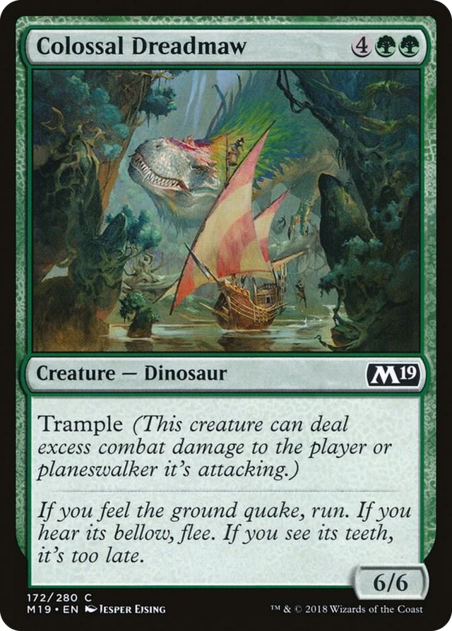 0172 Colossal Dreadmaw C Core Set 2019