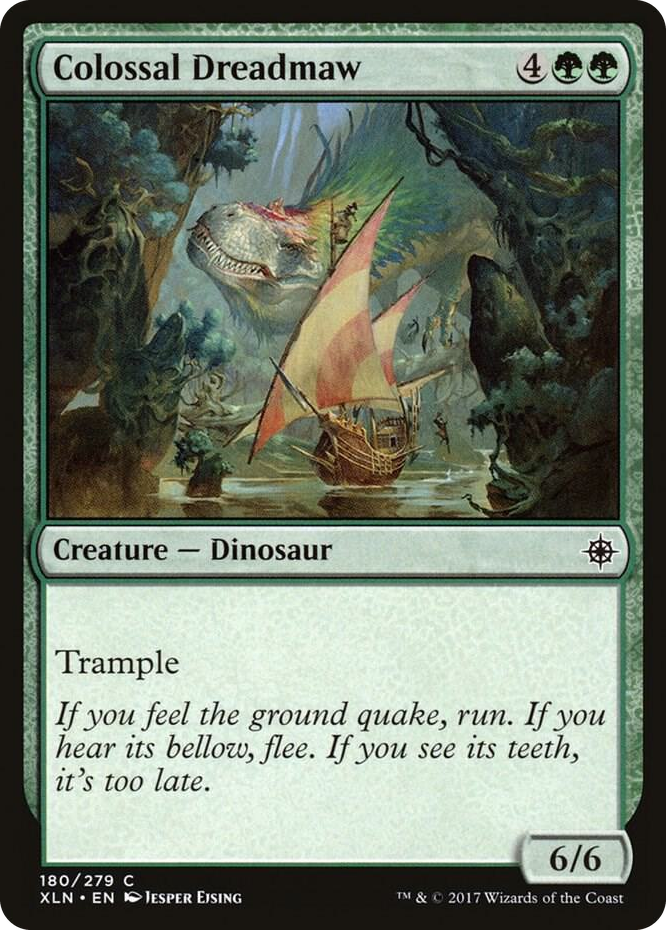 0180 Colossal Dreadmaw C Ixalan