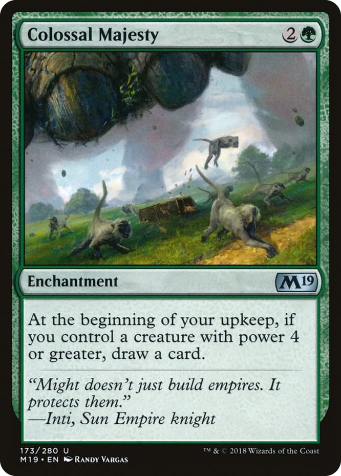 0173 Colossal Majesty U Core Set 2019