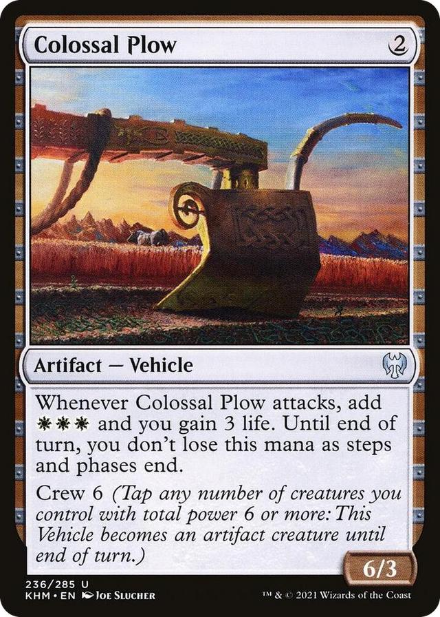 0236 Colossal Plow U Kaldheim