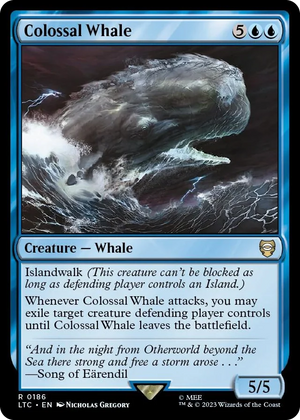 0186 Colossal Whale R Commander: The Lord of the Rings: Tales of Middle-earth