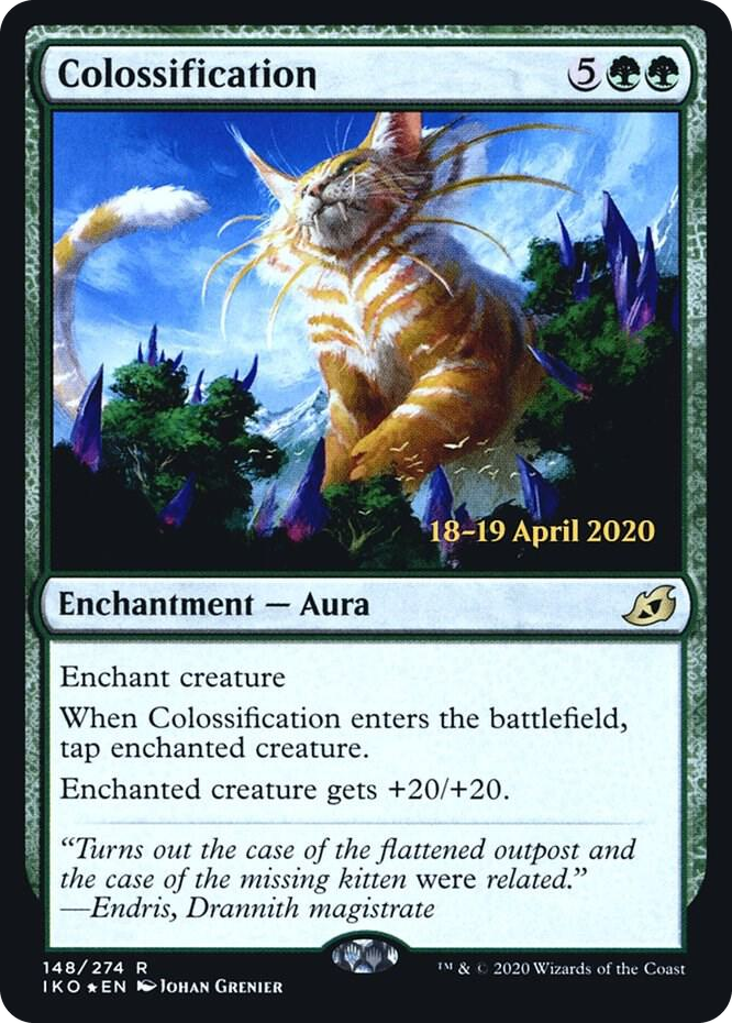0148 Colossification R Prerelease Cards