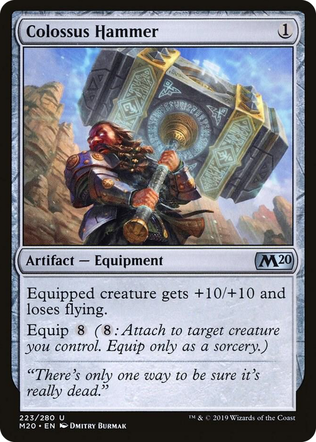 0223 Colossus Hammer U Core Set 2020