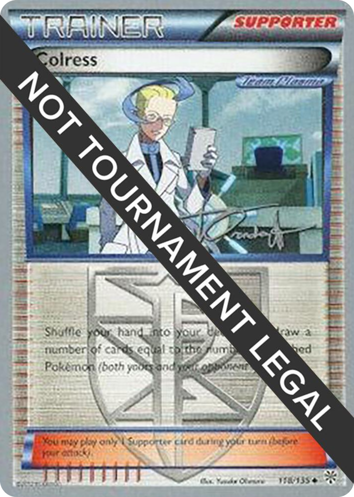 0118 Colress - 2014 (Trent Orndorff) Uncommon World Championship Decks