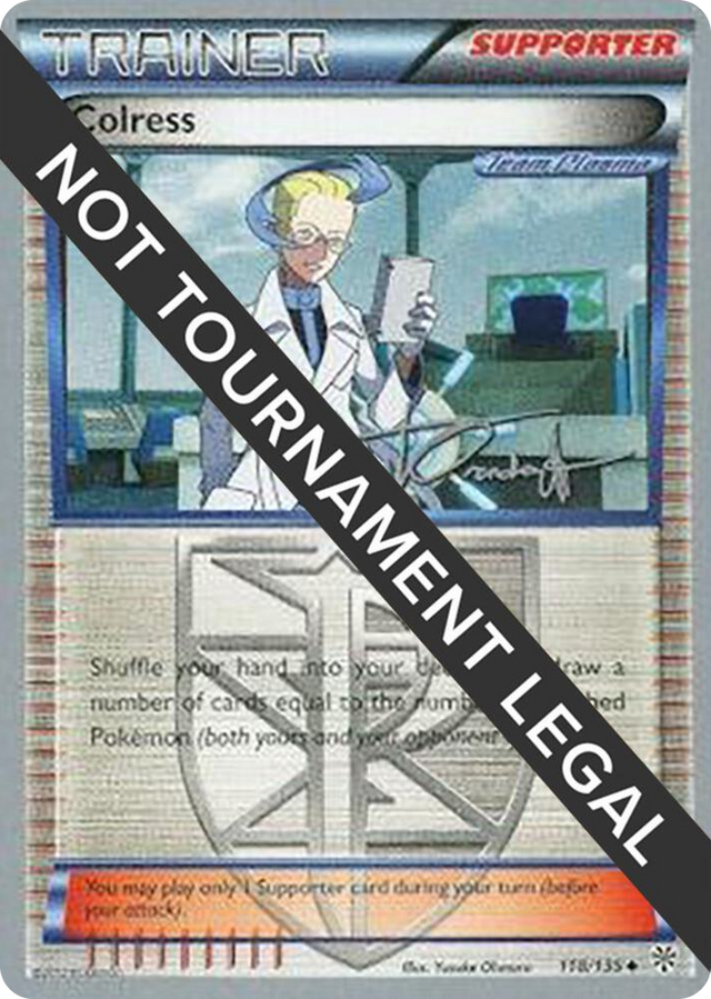 0118 Colress - 2014 (Trent Orndorff) Uncommon World Championship Decks