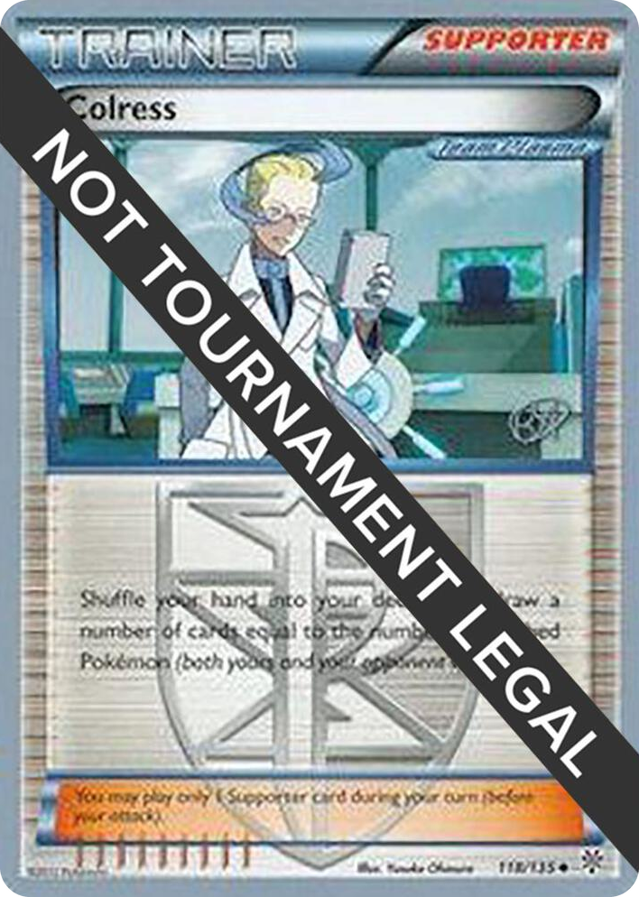 0118 Colress - 2015 (Rowan Stavenow) Uncommon World Championship Decks