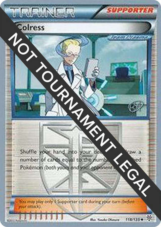 0118 Colress - 2015 (Rowan Stavenow) Uncommon World Championship Decks