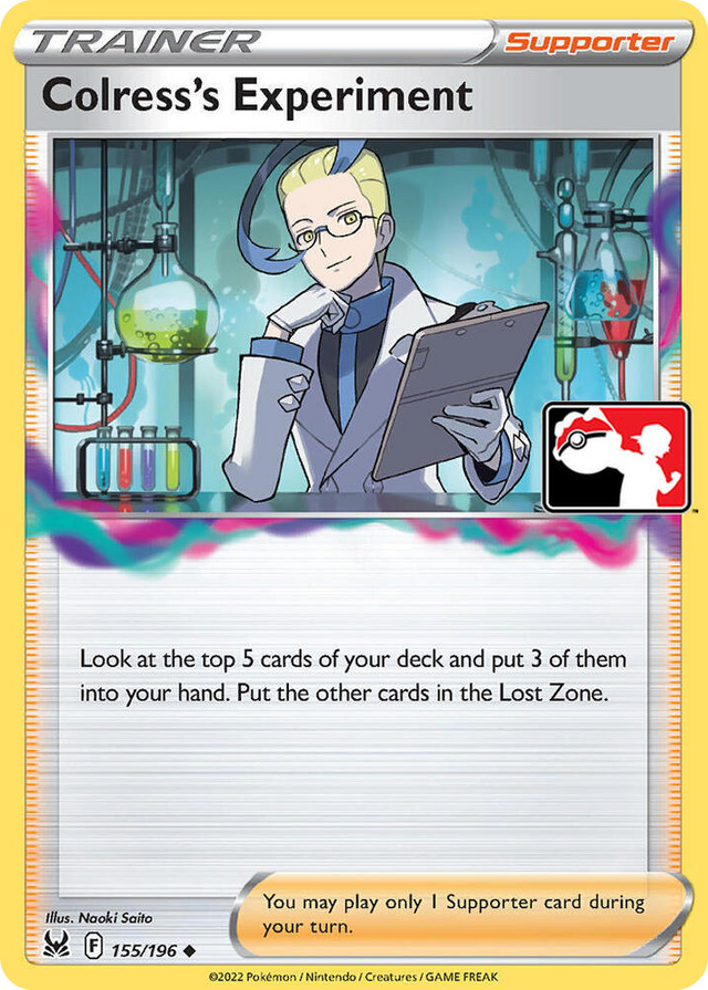 0155 Colress's Experiment Uncommon Prize Pack Series Cards