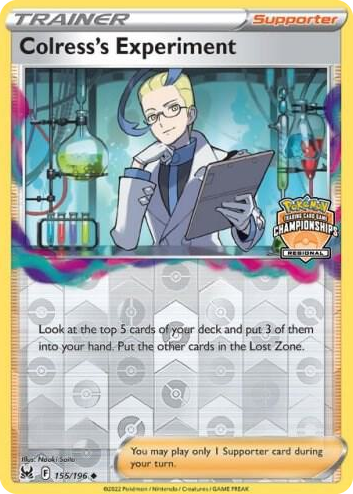 0155 Colress's Experiment (Regional Championships) Promo League & Championship Cards