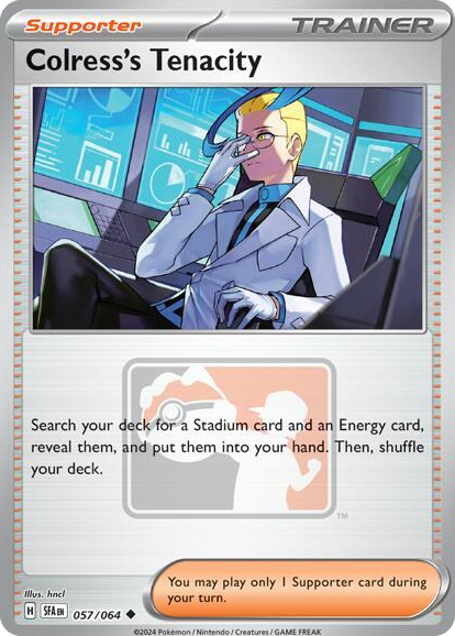 0057 Colress's Tenacity Promo League & Championship Cards