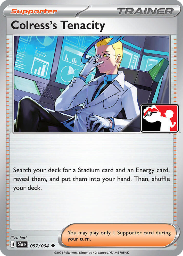 0057 Colress's Tenacity Uncommon Prize Pack Series Cards