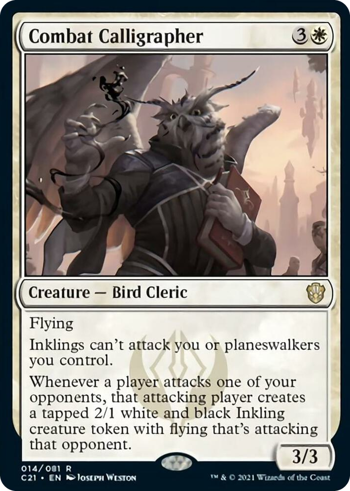 0014 Combat Calligrapher R Commander 2021