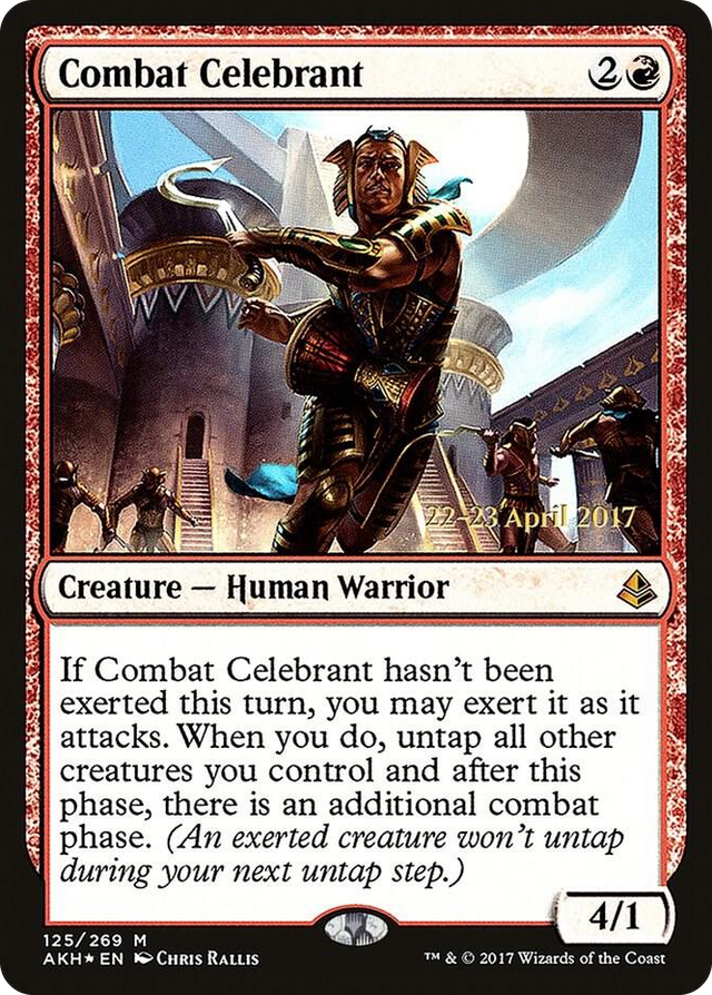 0125 Combat Celebrant M Prerelease Cards