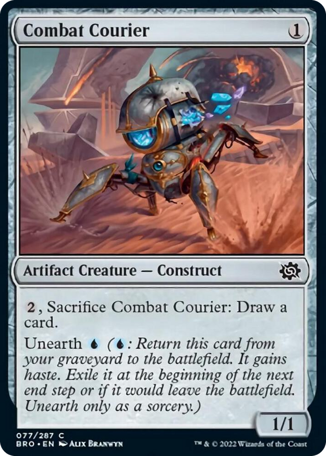 0077 Combat Courier C The Brothers' War